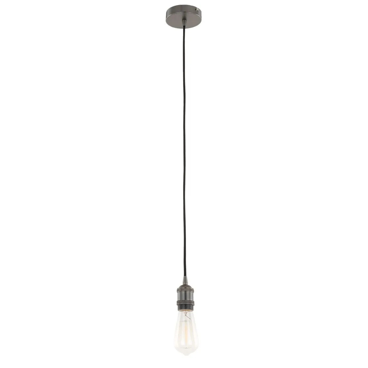 Classo, nowoczesna oprawka wisząca, czarna, E27, DS-M-034 MATT BLACK